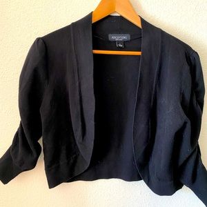 3/4 sleeve Bolero sweater jacket